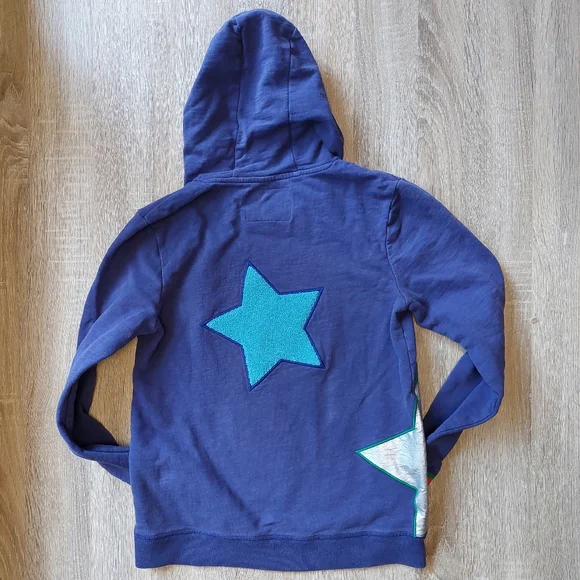 Mini Boden guc star 🌟 sweatshirt hoodie 11-12 years - Picture 2 of 15
